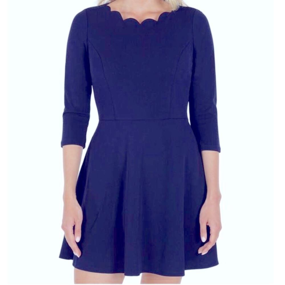 Navy dress 👗